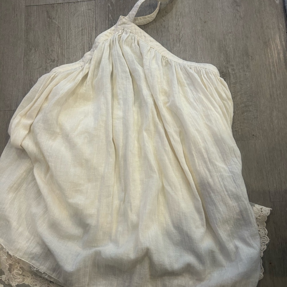 Tularosa Cream Fabric Detail